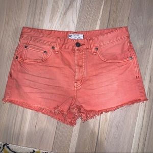 Free People Denim Shorts